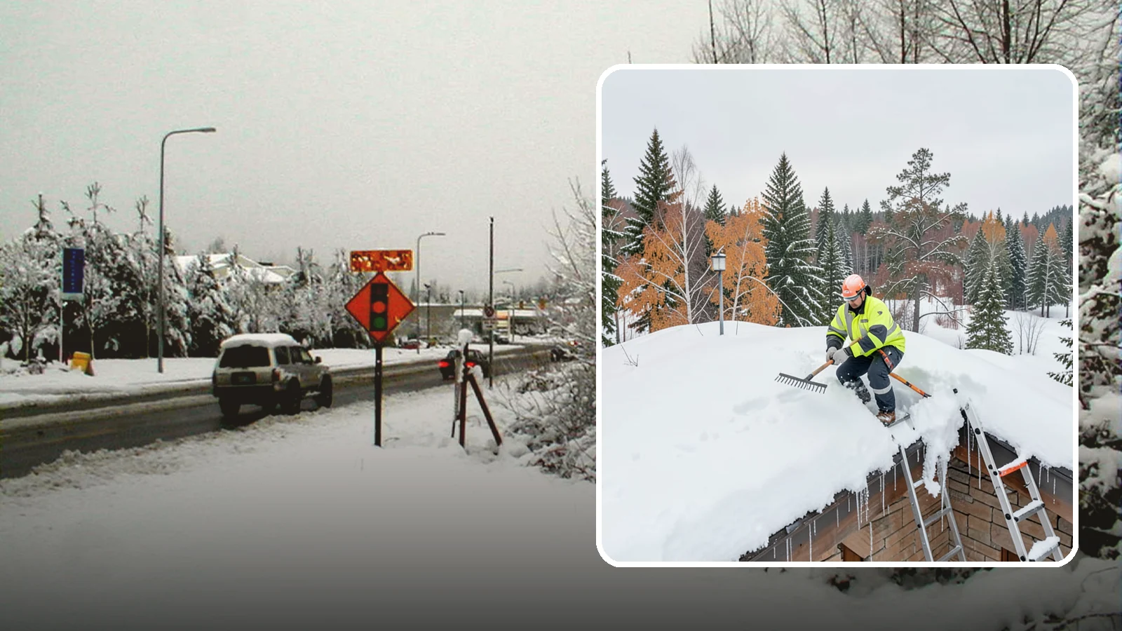 Roof Access Snow Clearing in Newcastle, King County, WA - We clear snow from rooftop access points, ladders, and hatches so maintenance and emergency crews can safely reach equipment...