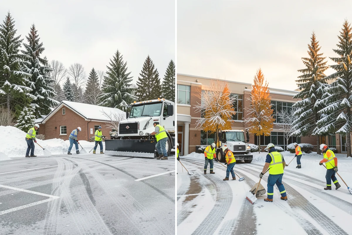 Roof Access Snow Clearing in Newcastle, King County, WA - We assess the access route, ladder, and hatch condition