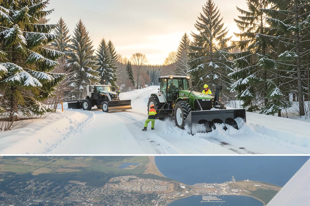Roof Access Snow Clearing in Oak Harbor, Island County, WA - Roof access clearing is most needed after the heavy, wet snowfalls that occasionally blanket the lowlands from December through...