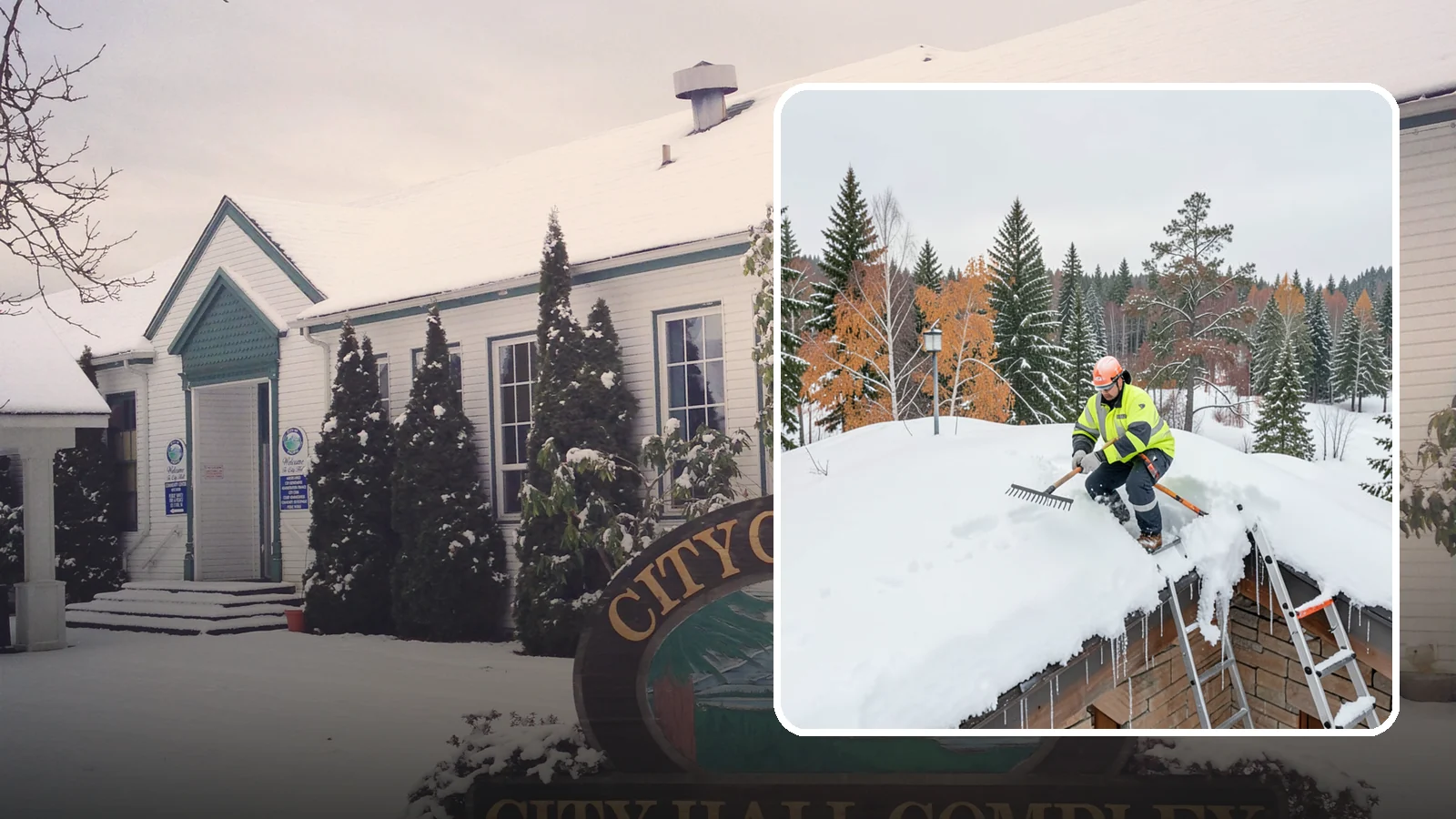 Roof Access Snow Clearing in Pacific, King County, WA - We clear snow from rooftop access points, ladders, and hatches so maintenance and emergency crews can safely reach equipment...