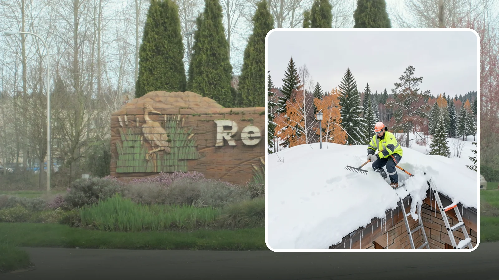 Roof Access Snow Clearing in Renton, King County, WA - We clear snow from rooftop access points, ladders, and hatches so maintenance and emergency crews can safely reach equipment...