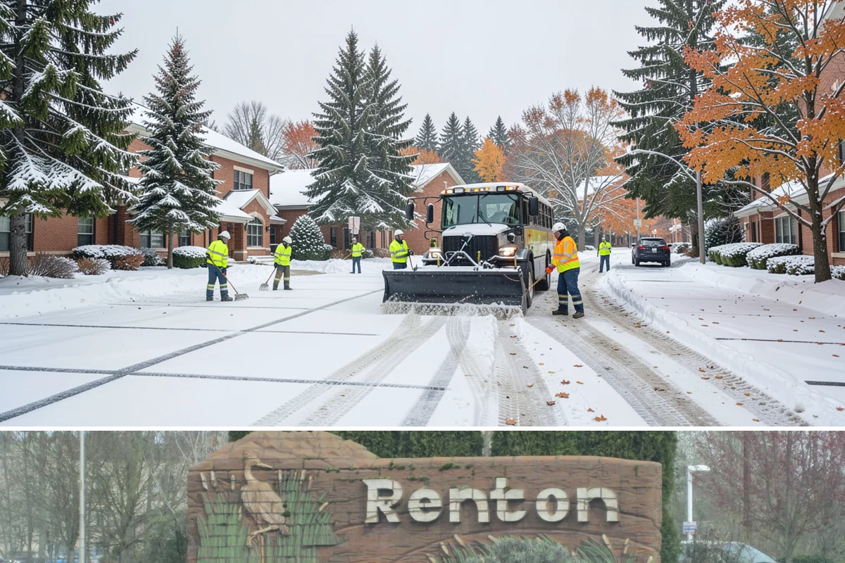 Roof Access Snow Clearing in Renton, King County, WA - Roof access clearing is most needed after the heavy, wet snowfalls that occasionally blanket the lowlands from December through...