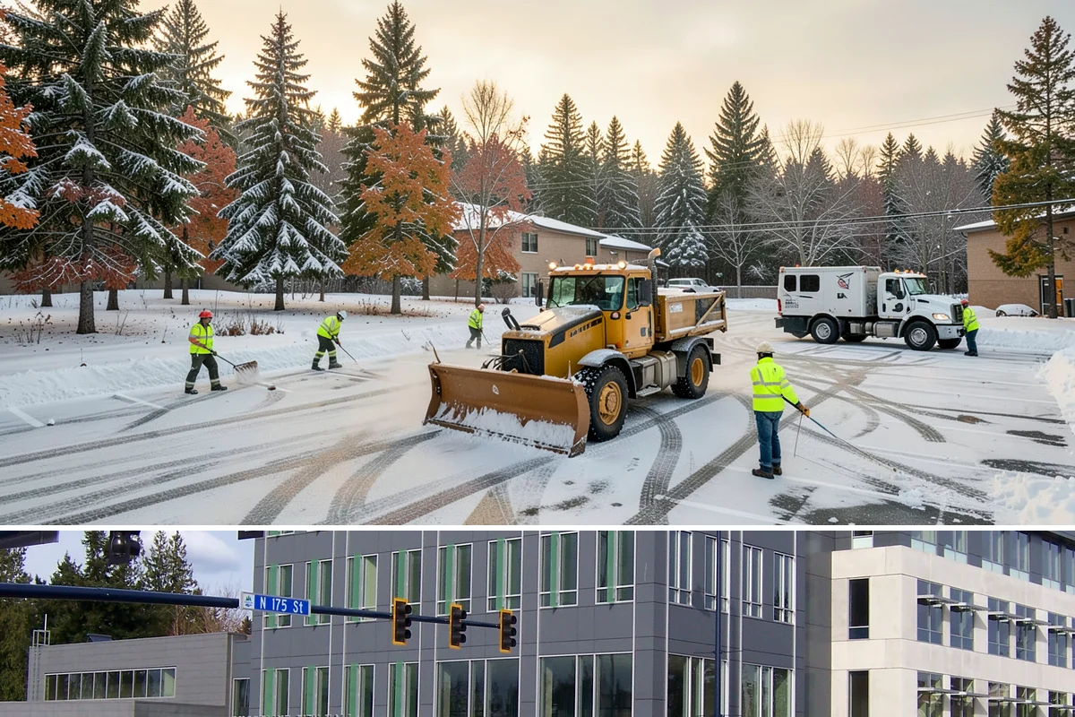 Roof Access Snow Clearing in Shoreline, King County, WA - Roof access clearing is most needed after the heavy, wet snowfalls that occasionally blanket the lowlands from December through...
