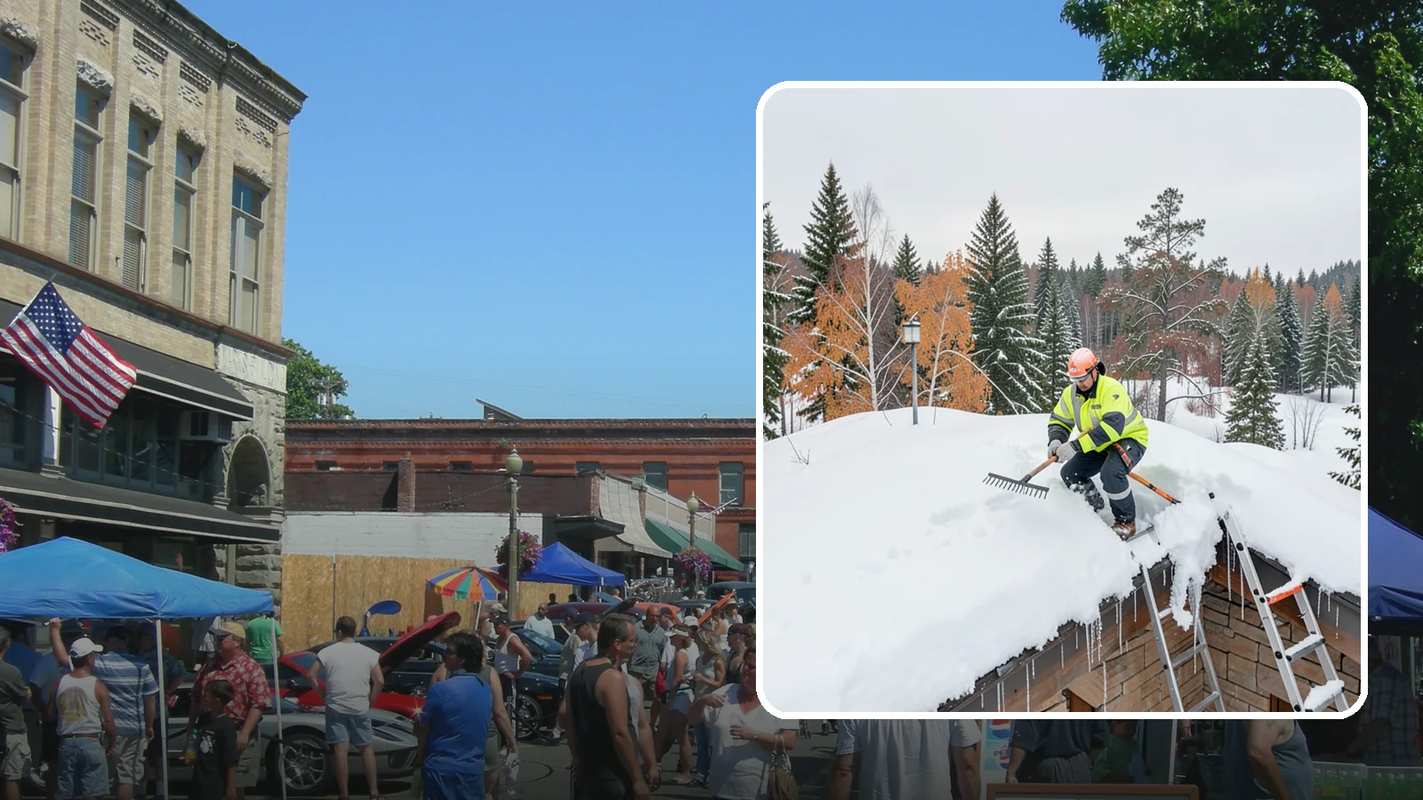 Roof Access Snow Clearing in Snohomish, Snohomish County, WA - We clear snow from rooftop access points, ladders, and hatches so maintenance and emergency crews can safely reach equipment...