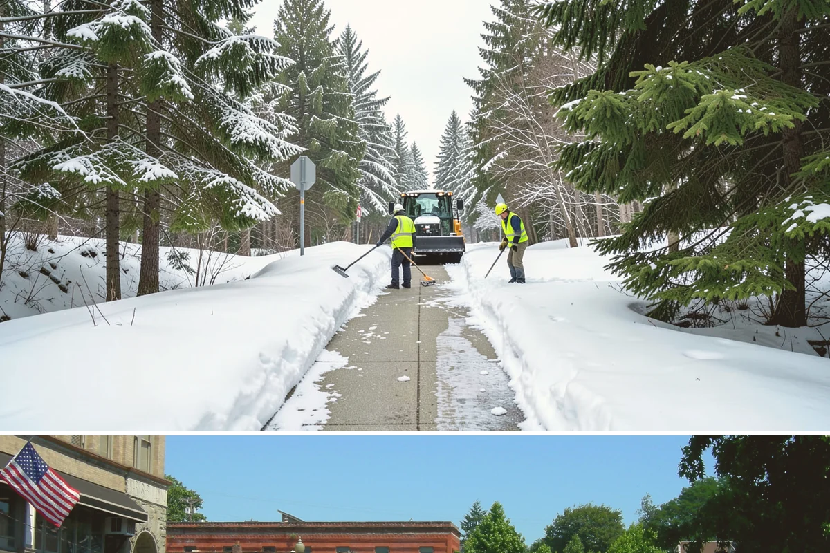 Roof Access Snow Clearing in Snohomish, Snohomish County, WA - Roof access clearing is most needed after the heavy, wet snowfalls that occasionally blanket the lowlands from December through...
