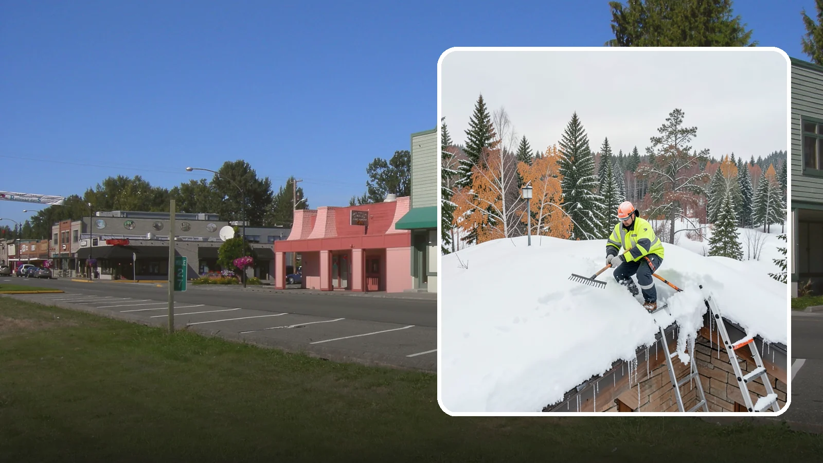 Roof Access Snow Clearing in Snoqualmie, King County, WA - We clear snow from rooftop access points, ladders, and hatches so maintenance and emergency crews can safely reach equipment...