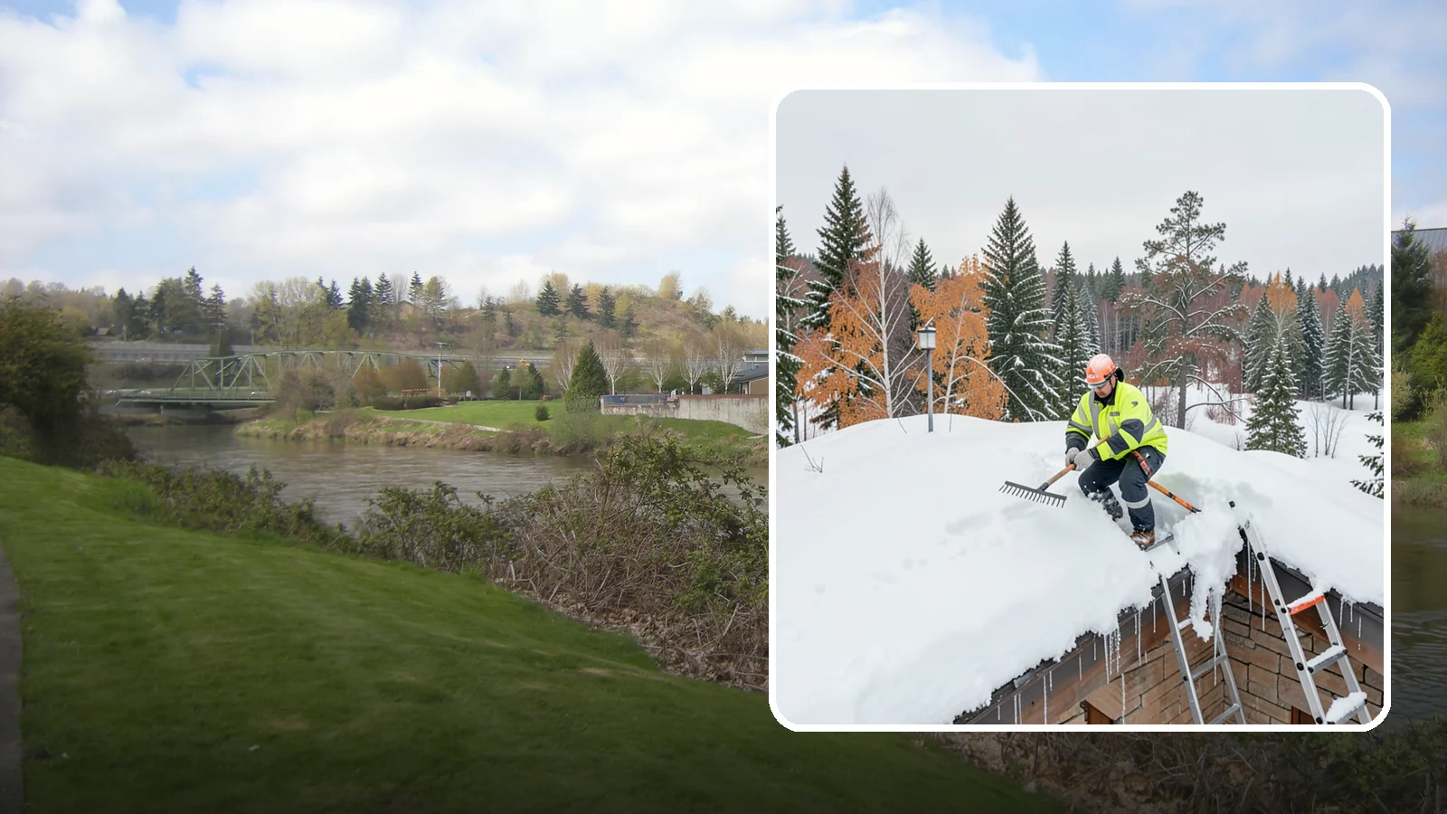 Roof Access Snow Clearing in Tukwila, King County, WA - We clear snow from rooftop access points, ladders, and hatches so maintenance and emergency crews can safely reach equipment...