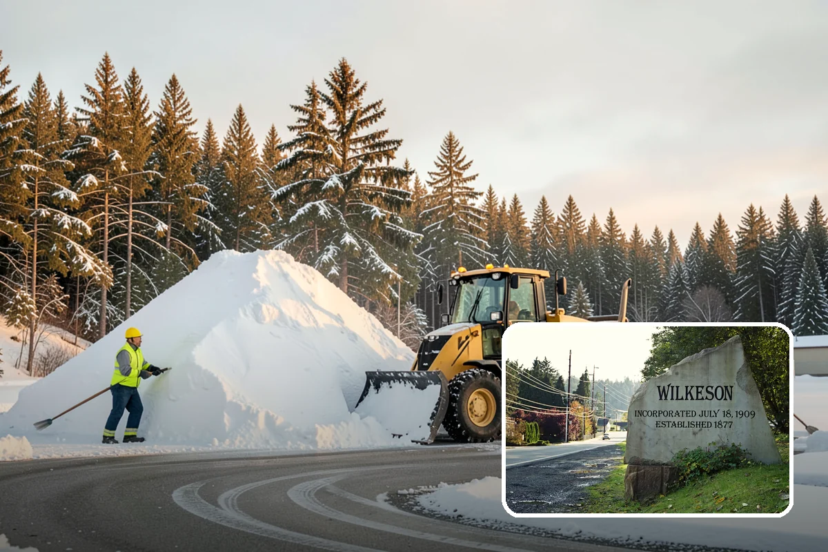 Roof Access Snow Clearing in Wilkeson, Pierce County, WA - Keeps rooftop equipment serviceable through winter