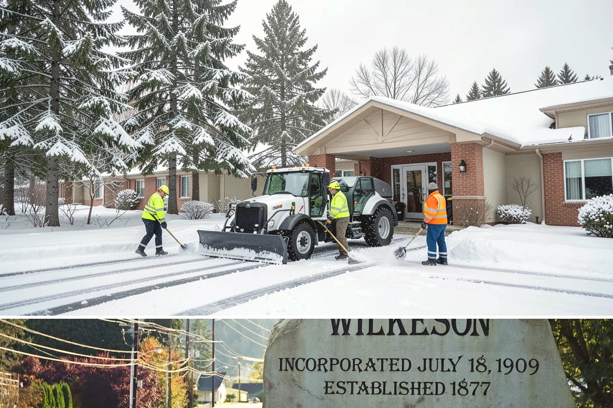 Roof Access Snow Clearing in Wilkeson, Pierce County, WA - Roof access clearing is most needed after the heavy, wet snowfalls that occasionally blanket the lowlands from December through...