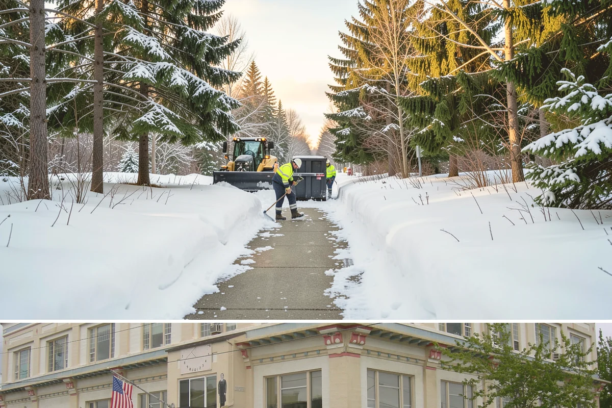 Roof Edge Clearing in Anacortes, Skagit County, WA - Roof edge clearing matters most during thaws when warming loosens snow and icicles over the entrances people use every day.