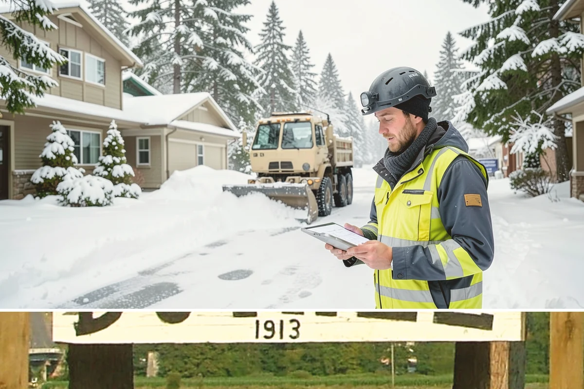 Roof Edge Clearing in Duvall, King County, WA - Roof edge clearing matters most during thaws when warming loosens snow and icicles over the entrances people use every day.