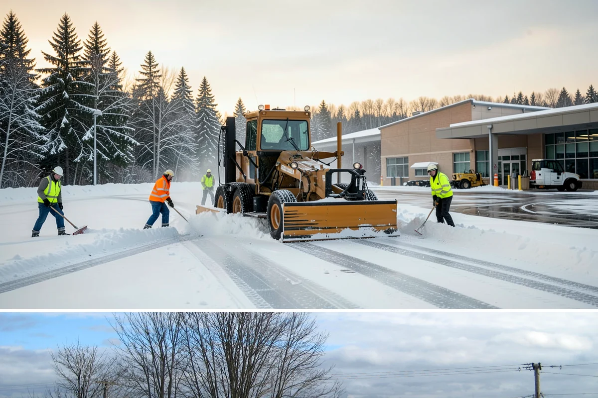 Roof Edge Clearing in Langley, Island County, WA - Roof edge clearing matters most during thaws when warming loosens snow and icicles over the entrances people use every day.
