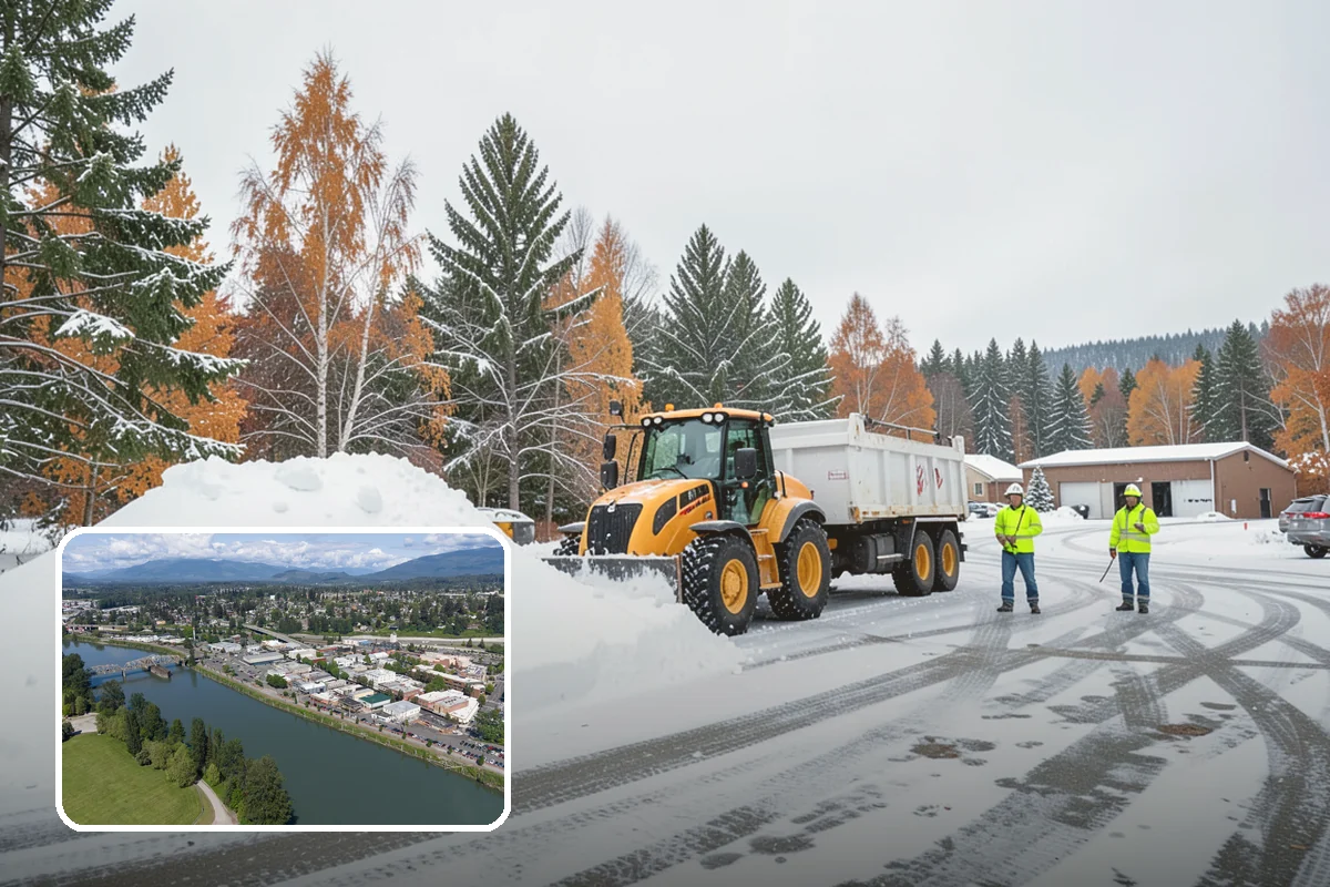 Roof Edge Clearing in Mount Vernon, Skagit County, WA - Removes falling-snow and icicle hazards over entrances