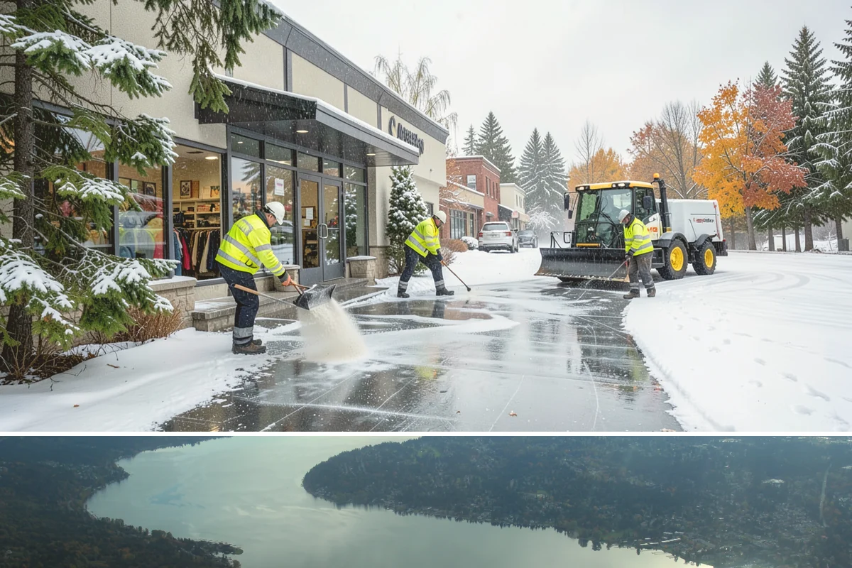 Roof Edge Clearing in Sammamish, King County, WA - Roof edge clearing matters most during thaws when warming loosens snow and icicles over the entrances people use every day.