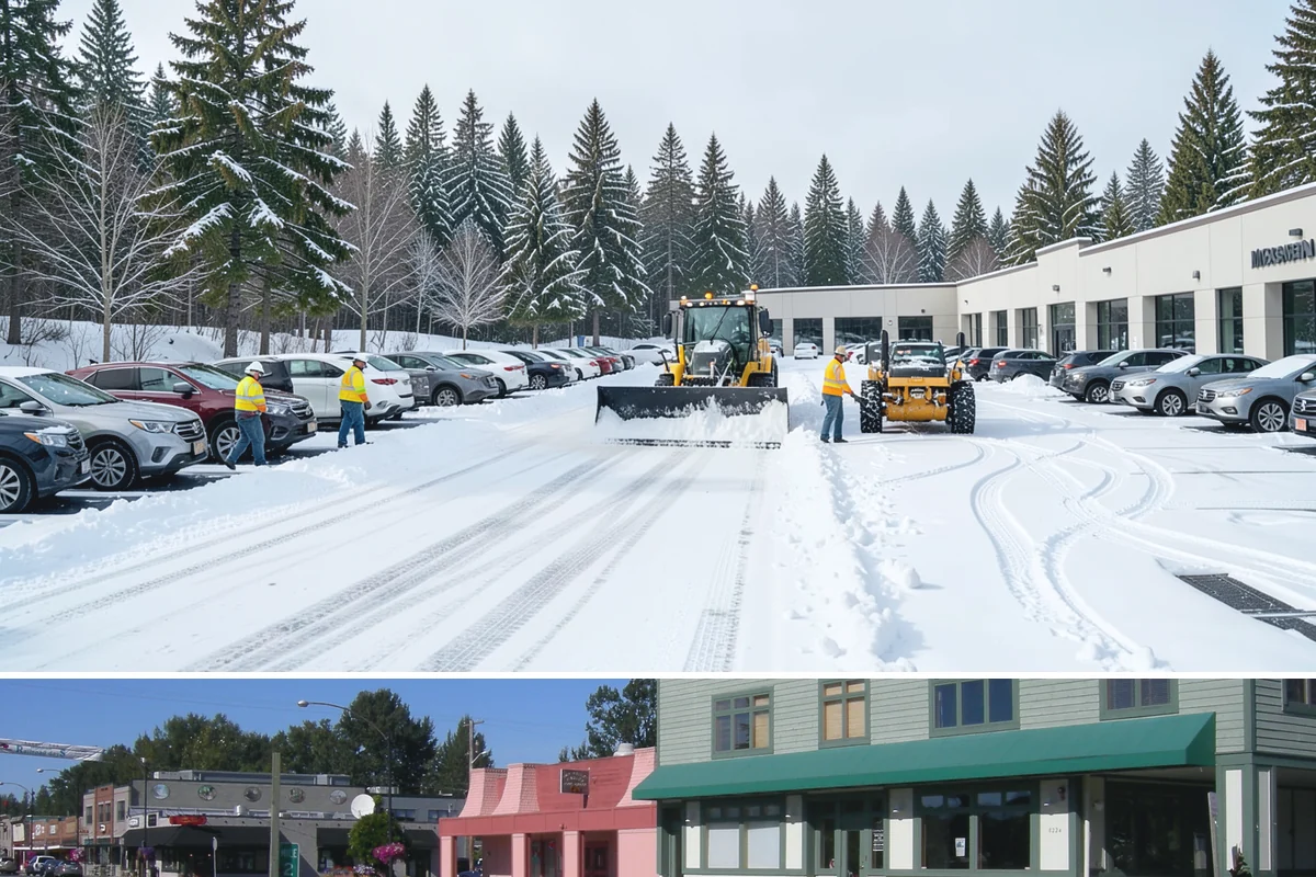Roof Edge Clearing in Snoqualmie, King County, WA - Roof edge clearing matters most during thaws when warming loosens snow and icicles over the entrances people use every day.