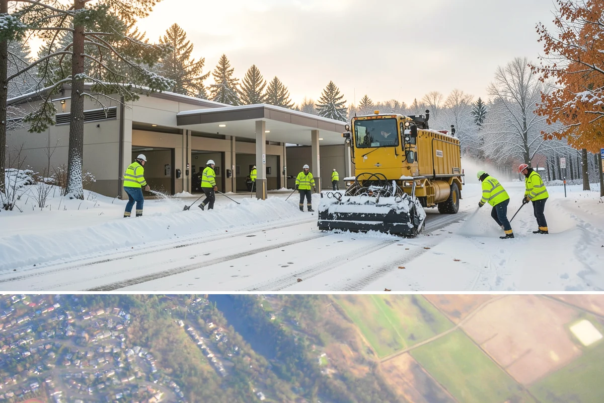 Roof Raking in Algona, King County, WA - Roof raking is best done after each lowland snowfall and repeated through the freeze-thaw cycles that drive ice dam formation.