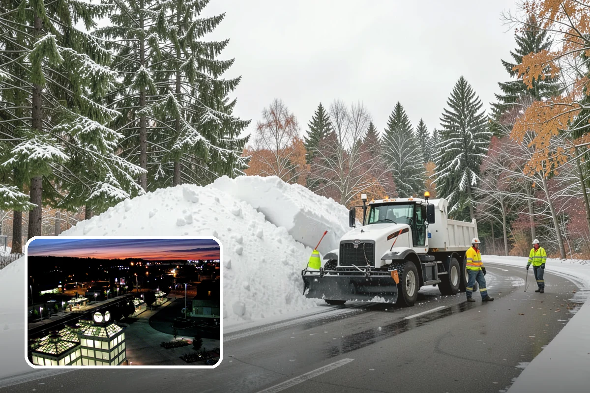Roof Raking in Auburn, King County, WA - Removes the eave snow that feeds ice dams