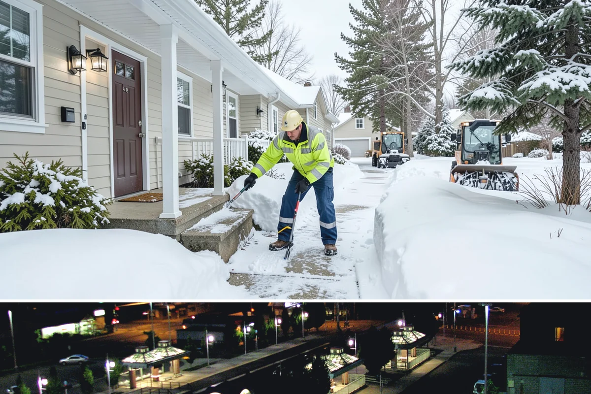 Roof Raking in Auburn, King County, WA - Roof raking is best done after each lowland snowfall and repeated through the freeze-thaw cycles that drive ice dam formation.