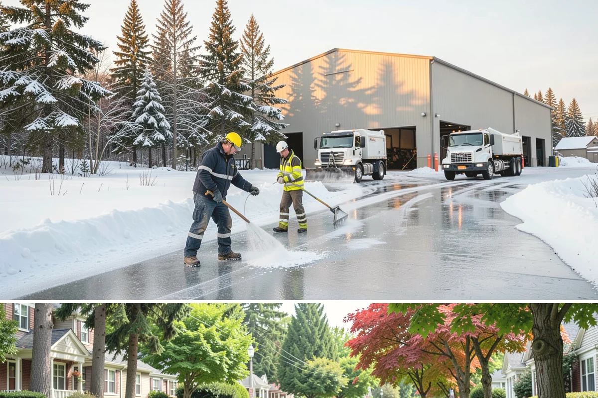 Roof Raking in Beaux Arts Village, King County, WA - Roof raking is best done after each lowland snowfall and repeated through the freeze-thaw cycles that drive ice dam formation.