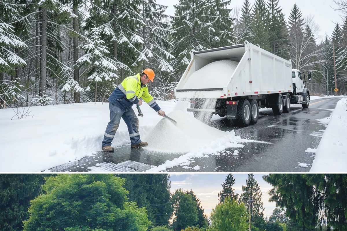 Roof Raking in Bonney Lake, Pierce County, WA - Roof raking is best done after each lowland snowfall and repeated through the freeze-thaw cycles that drive ice dam formation.