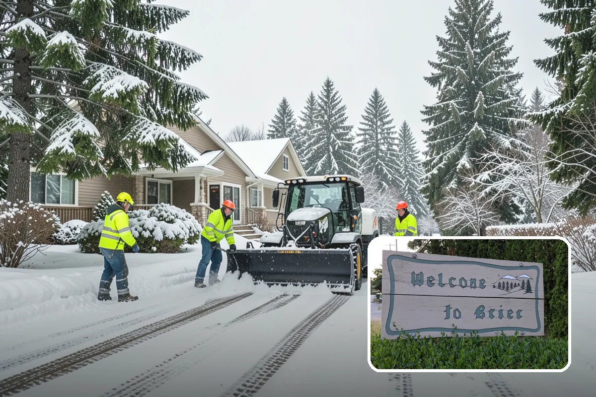 Roof Raking in Brier, Snohomish County, WA - Removes the eave snow that feeds ice dams