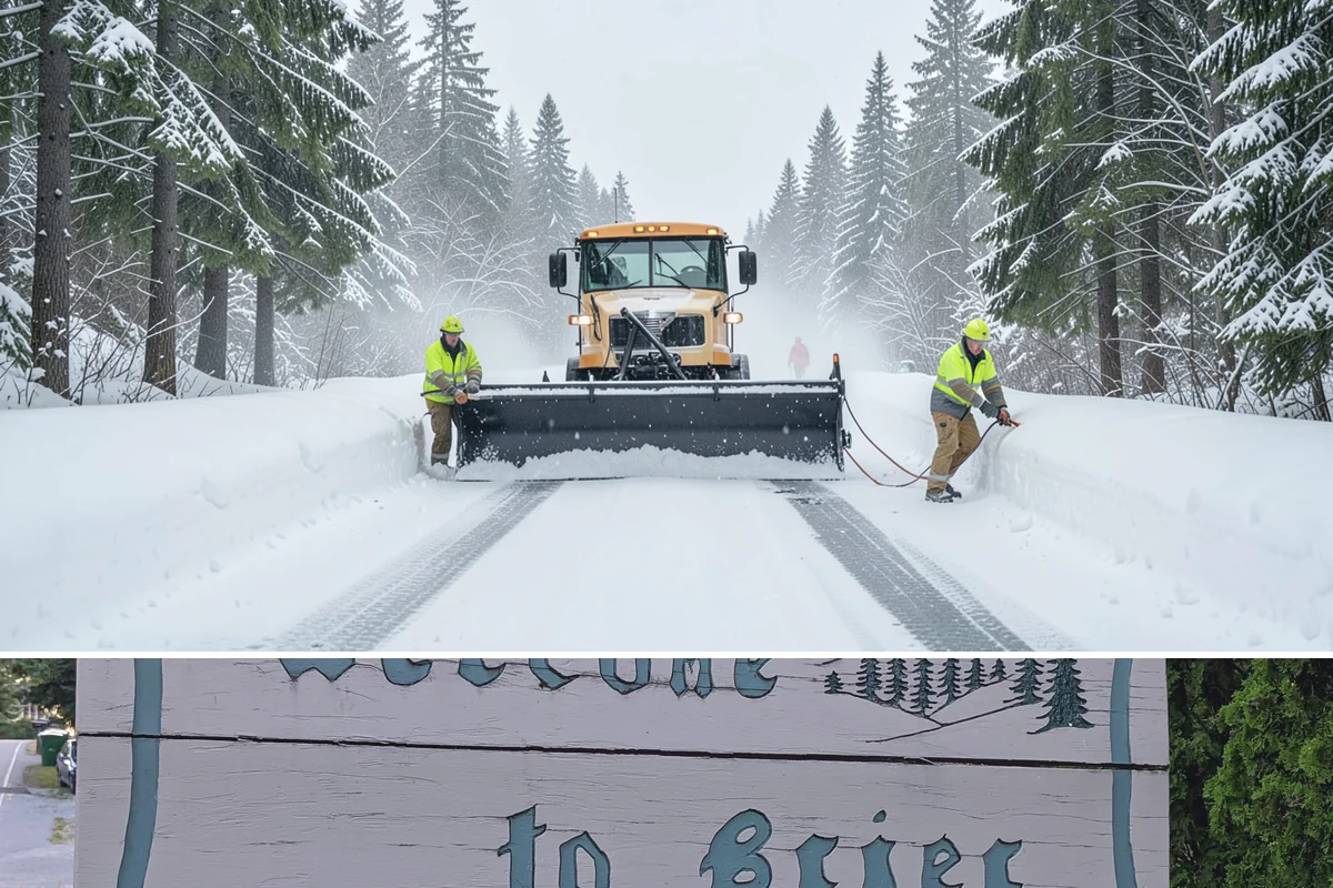 Roof Raking in Brier, Snohomish County, WA - Roof raking is best done after each lowland snowfall and repeated through the freeze-thaw cycles that drive ice dam formation.