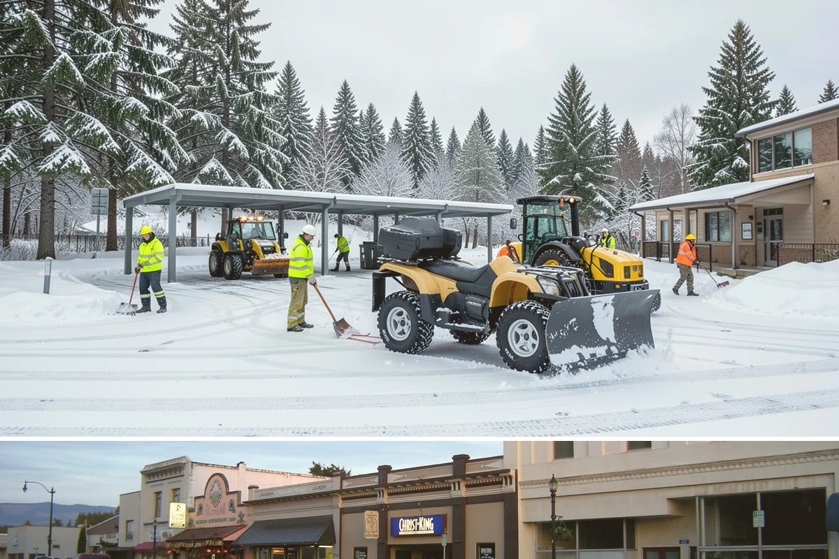 Roof Raking in Burlington, Skagit County, WA - Roof raking is best done after each lowland snowfall and repeated through the freeze-thaw cycles that drive ice dam formation.