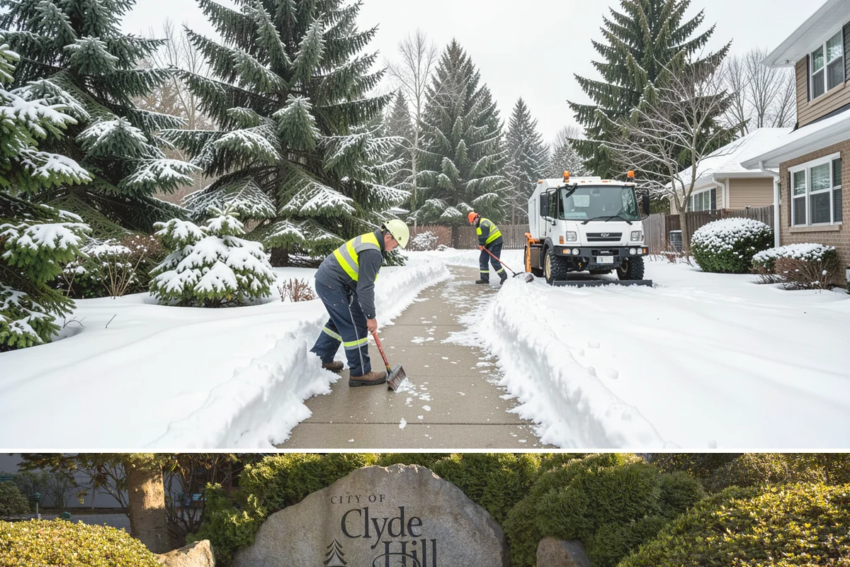 Roof Raking in Clyde Hill, King County, WA - Roof raking is best done after each lowland snowfall and repeated through the freeze-thaw cycles that drive ice dam formation.