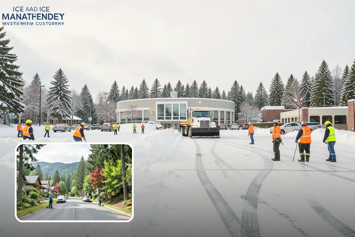 Roof Raking in Darrington, Snohomish County, WA - Removes the eave snow that feeds ice dams