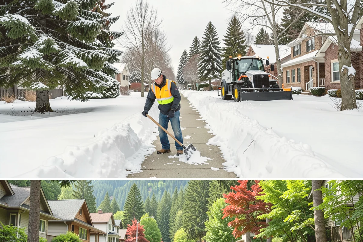 Roof Raking in Darrington, Snohomish County, WA - Roof raking is best done after each lowland snowfall and repeated through the freeze-thaw cycles that drive ice dam formation.