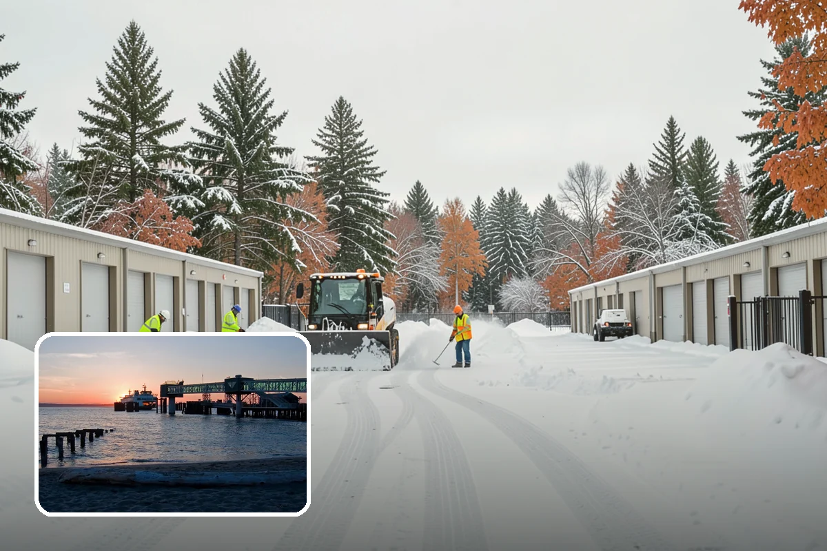 Roof Raking in Edmonds, Snohomish County, WA - Removes the eave snow that feeds ice dams