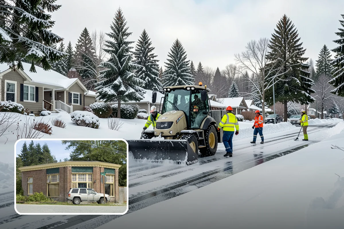 Roof Raking in Hamilton, Skagit County, WA - Removes the eave snow that feeds ice dams