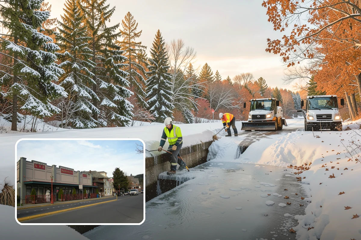 Roof Raking in Issaquah, King County, WA - Removes the eave snow that feeds ice dams