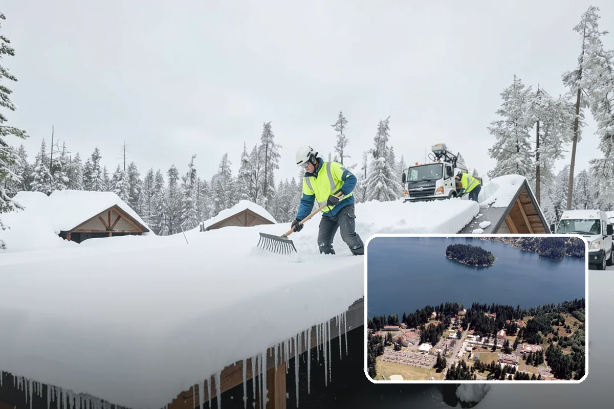Roof Raking in Lakewood, Pierce County, WA - Removes the eave snow that feeds ice dams