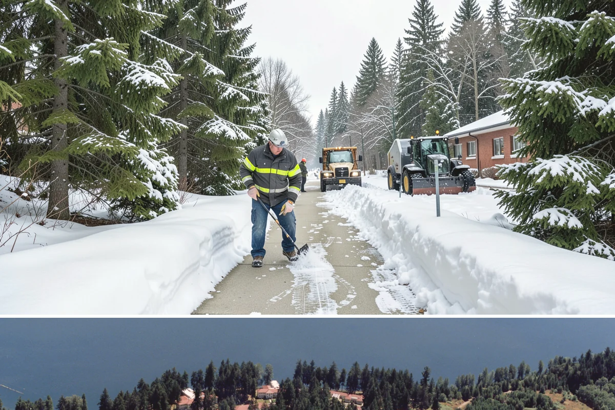 Roof Raking in Lakewood, Pierce County, WA - Roof raking is best done after each lowland snowfall and repeated through the freeze-thaw cycles that drive ice dam formation.