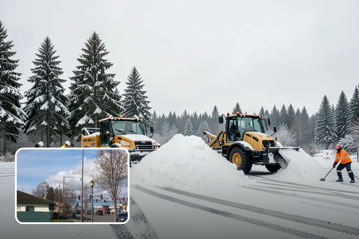 Roof Raking in Marysville, Snohomish County, WA - Removes the eave snow that feeds ice dams