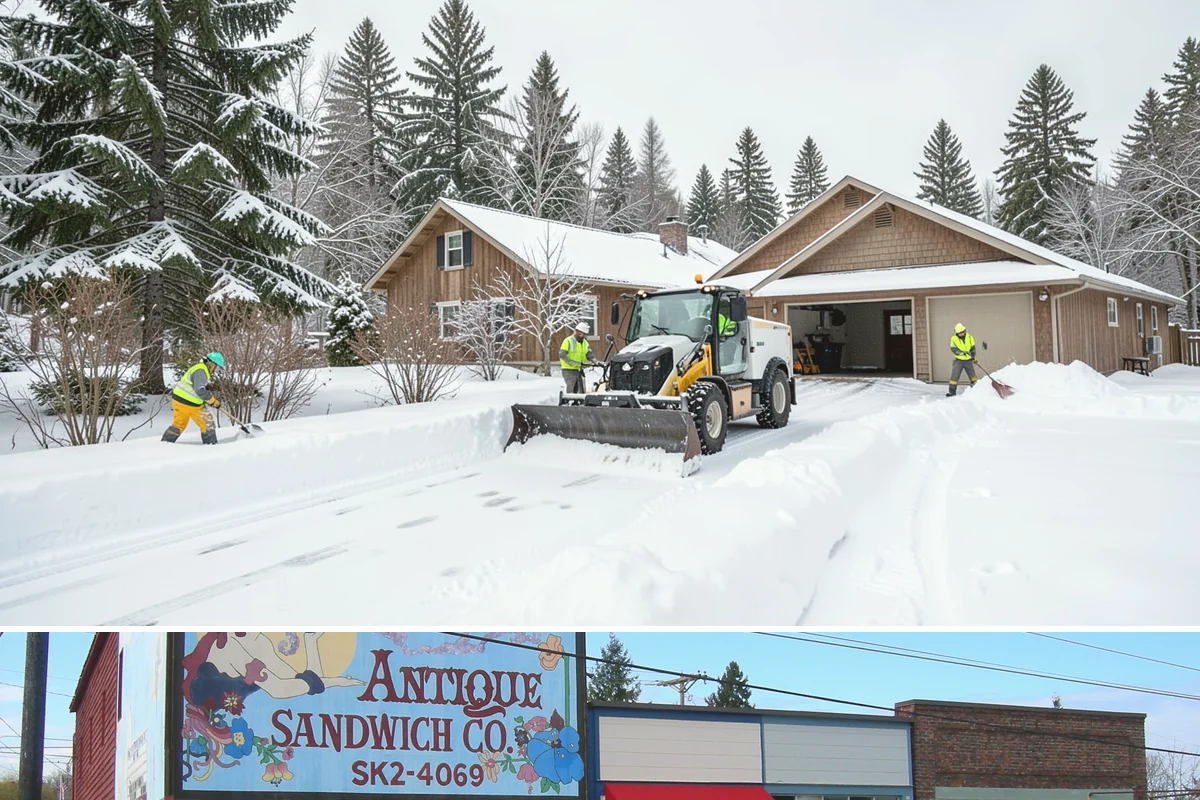 Roof Raking in Ruston, Pierce County, WA - Roof raking is best done after each lowland snowfall and repeated through the freeze-thaw cycles that drive ice dam formation.