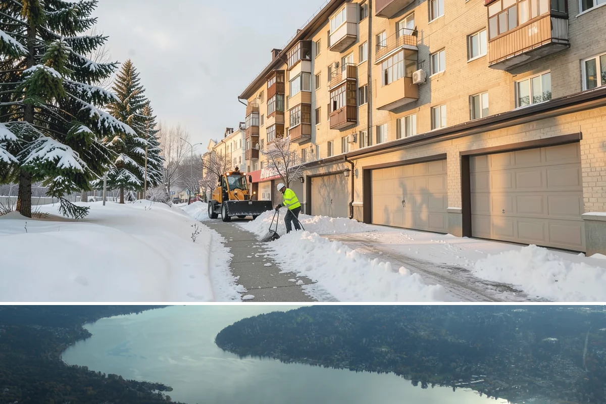 Roof Raking in Sammamish, King County, WA - Roof raking is best done after each lowland snowfall and repeated through the freeze-thaw cycles that drive ice dam formation.