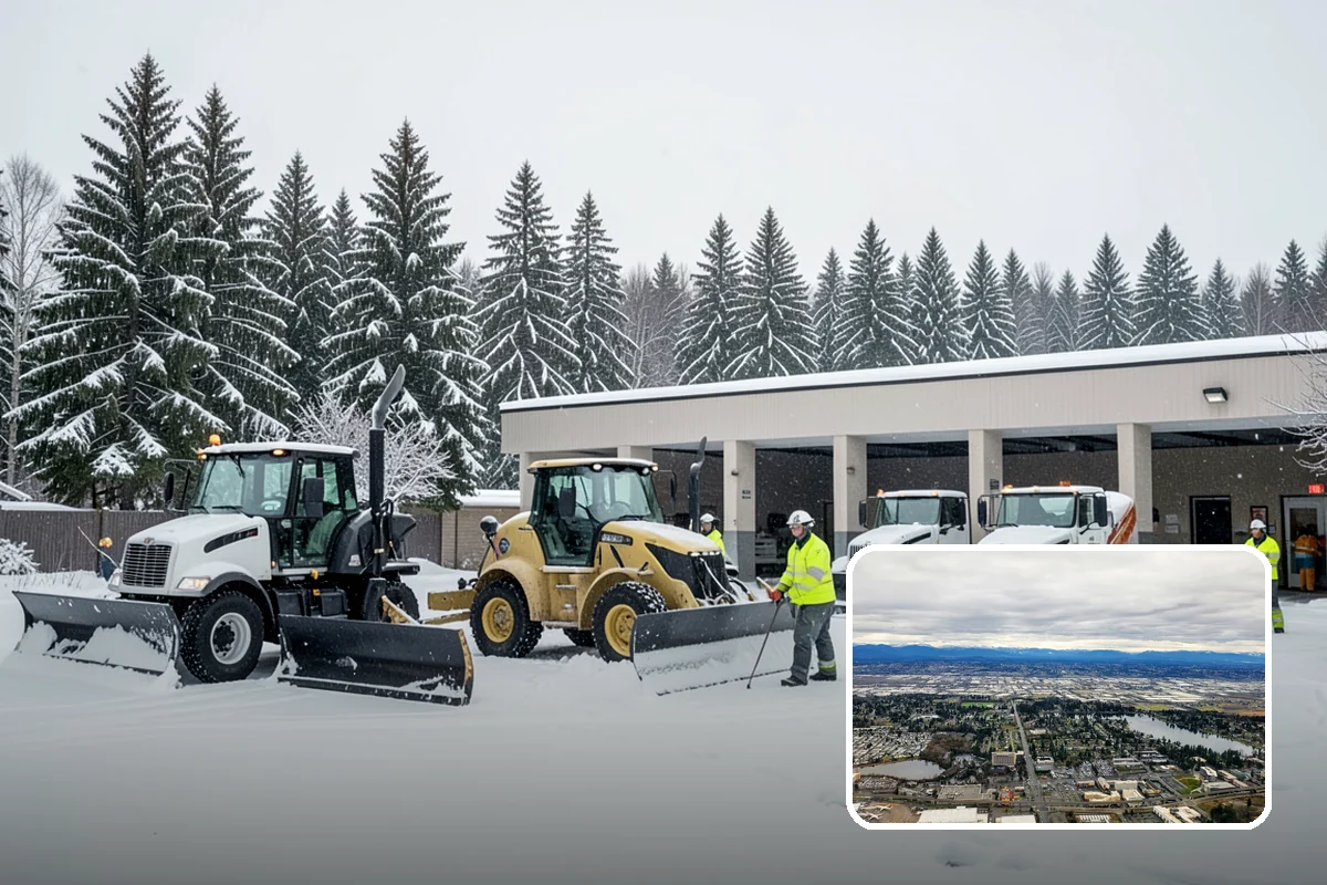 Roof Raking in SeaTac, King County, WA - Removes the eave snow that feeds ice dams