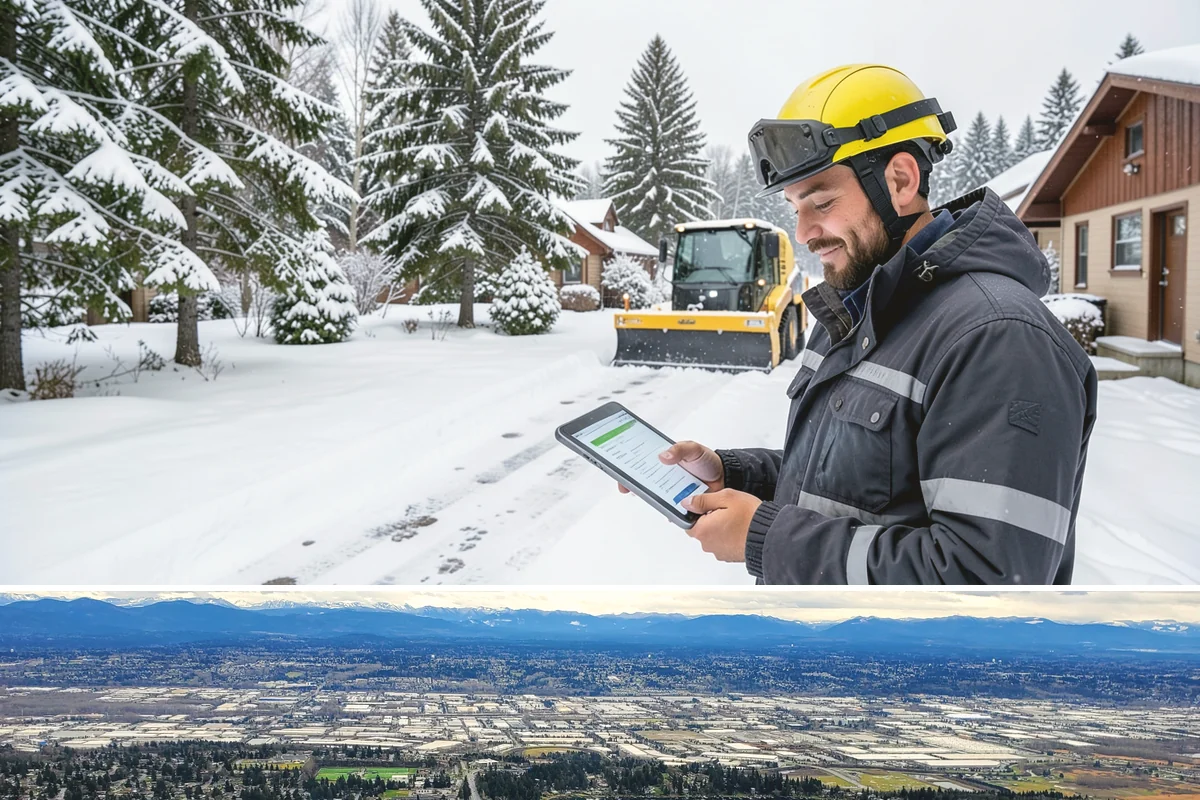 Roof Raking in SeaTac, King County, WA - Roof raking is best done after each lowland snowfall and repeated through the freeze-thaw cycles that drive ice dam formation.