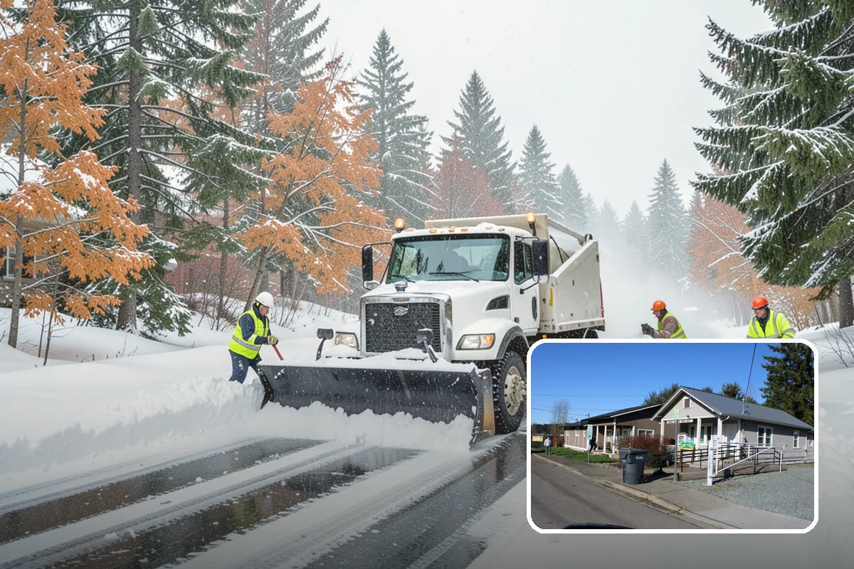 Roof Raking in South Prairie, Pierce County, WA - Removes the eave snow that feeds ice dams