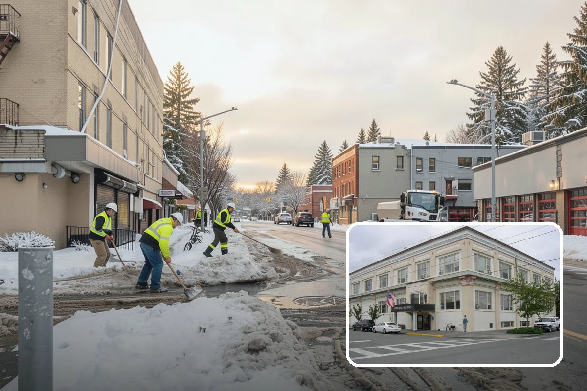 Roof Snow Removal in Anacortes, Skagit County, WA - Reduces the risk of structural overload from heavy wet snow