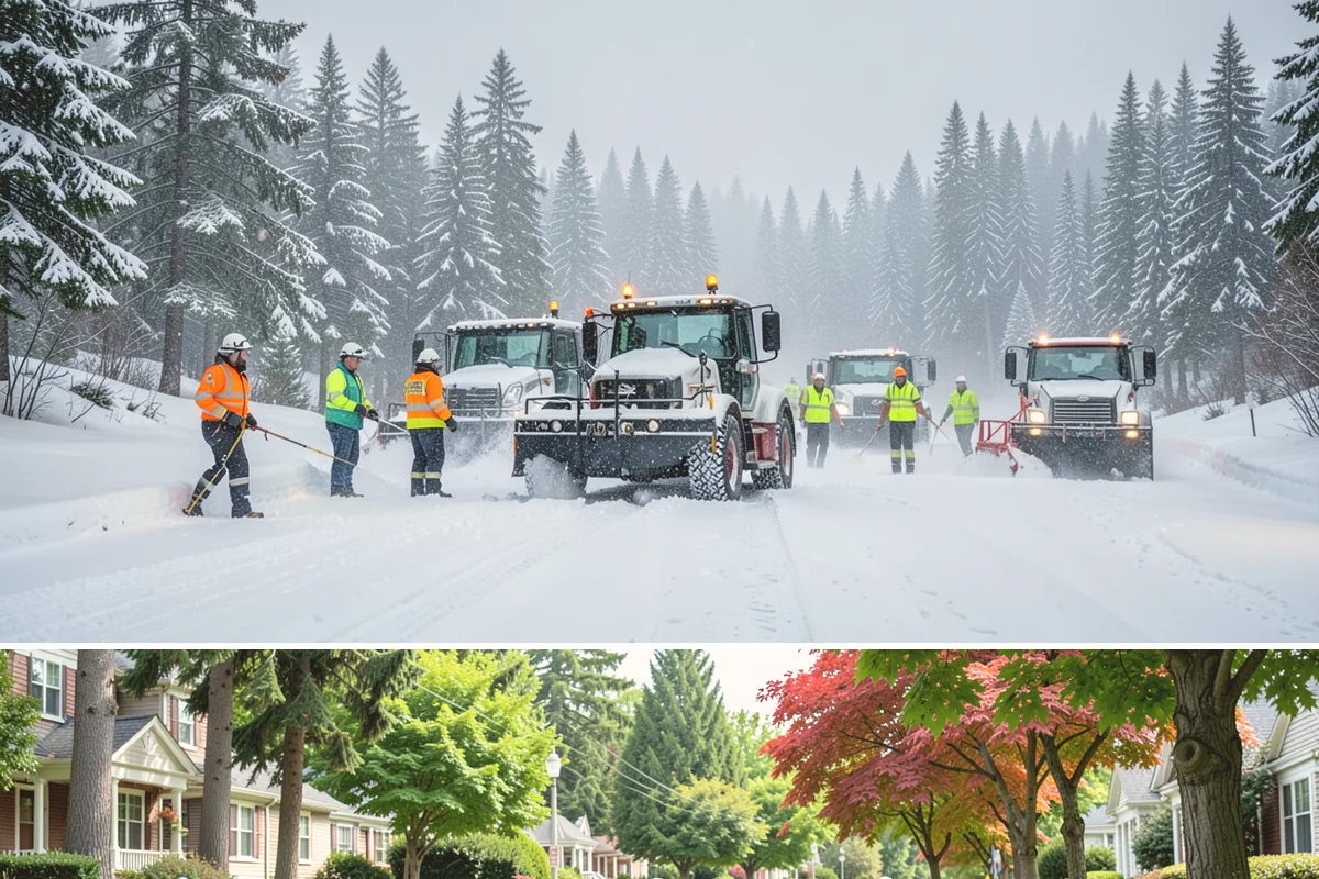 Roof Snow Removal in Beaux Arts Village, King County, WA - Roof snow removal is critical after the heavy lowland snowfalls and rain-on-snow events that stack weight on Puget Sound roofs.
