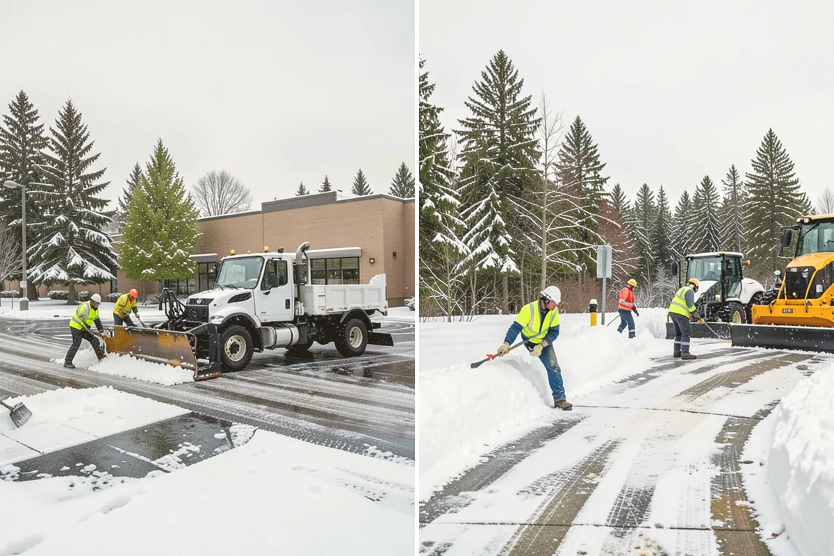 Roof Snow Removal in Bothell, King County, WA - Assess the roof structure, pitch, and snow depth