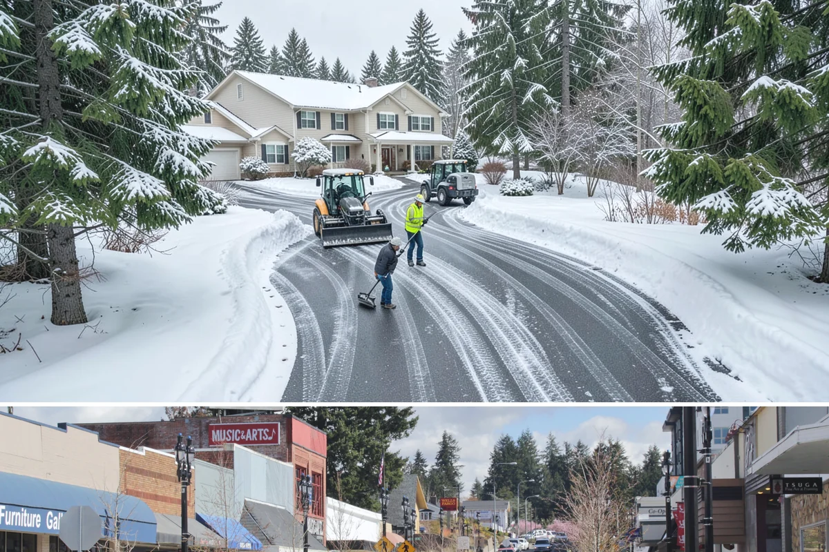 Roof Snow Removal in Bothell, King County, WA - Roof snow removal is critical after the heavy lowland snowfalls and rain-on-snow events that stack weight on Puget Sound roofs.