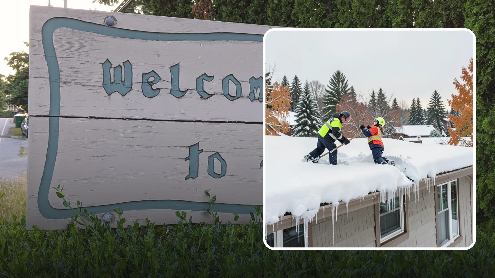 Roof Snow Removal in Brier, Snohomish County, WA - We safely remove accumulated snow from residential and light commercial roofs to protect against structural overload.