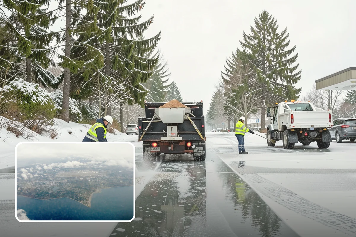 Roof Snow Removal in Burien, King County, WA - Reduces the risk of structural overload from heavy wet snow