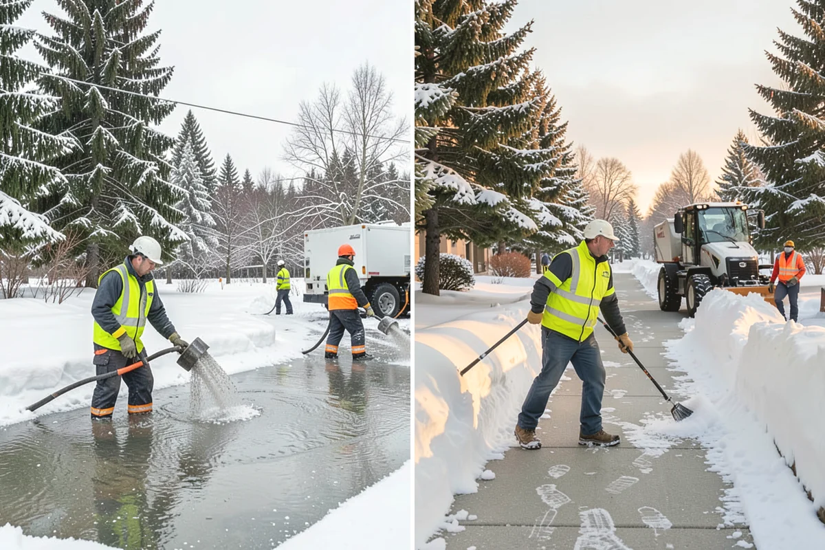 Roof Snow Removal in Burien, King County, WA - Assess the roof structure, pitch, and snow depth