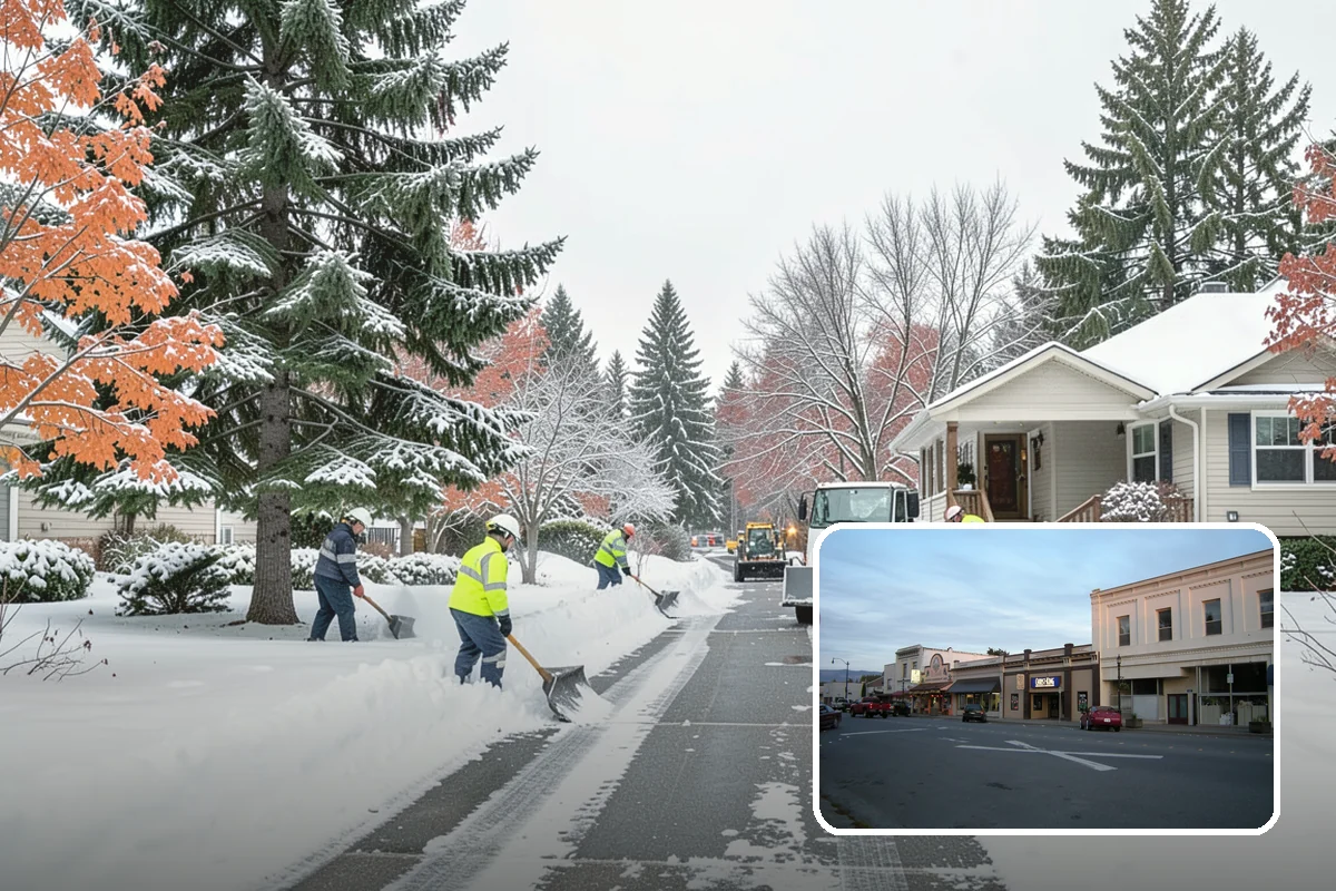 Roof Snow Removal in Burlington, Skagit County, WA - Reduces the risk of structural overload from heavy wet snow