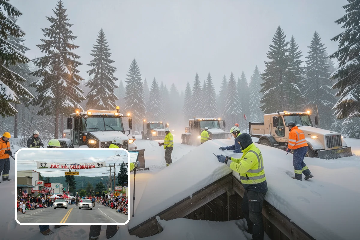 Roof Snow Removal in Carnation, King County, WA - Reduces the risk of structural overload from heavy wet snow